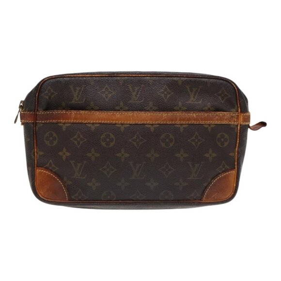 LOUIS VUITTON Monogram Compiegne 28 Clutch Bag - Picture 12 of 16